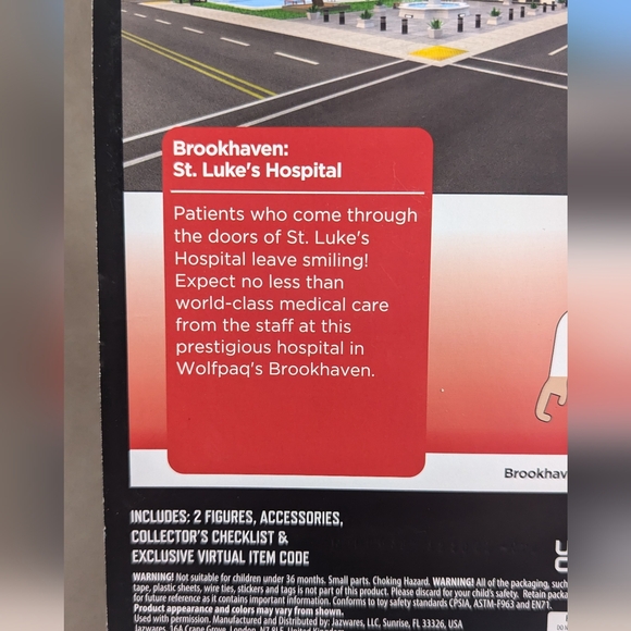 Roblox Brookhaven St. Luke's Hospital Figure Pack - Picture 4 of 4